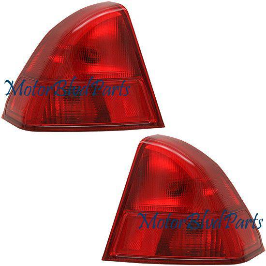 01-02 civic sedan outer tail light rear lamp right+left