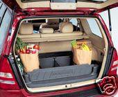 2003 - 2007 subaru forester rear cargo bin with dividers