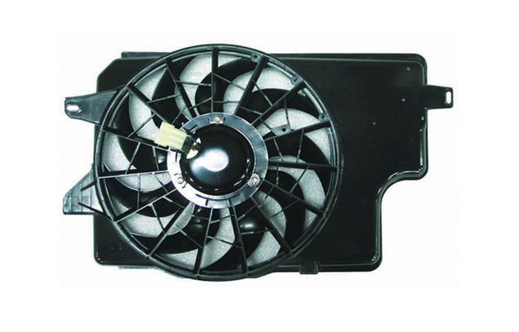 Depo ac condenser radiator cooling fan assy 94-96 ford mustang 3.8l f5zz8c607 b