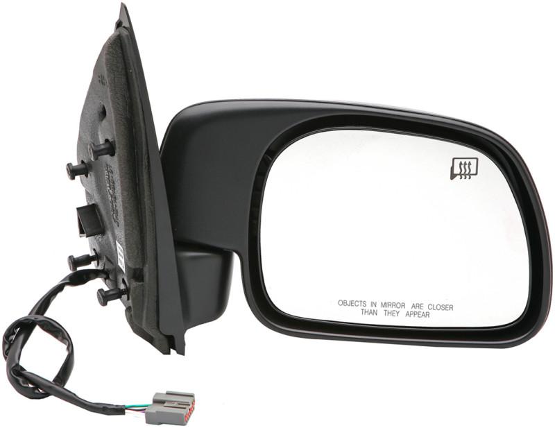 Side view mirror right, paddle type power, black, w/o signal platinum# 1272471