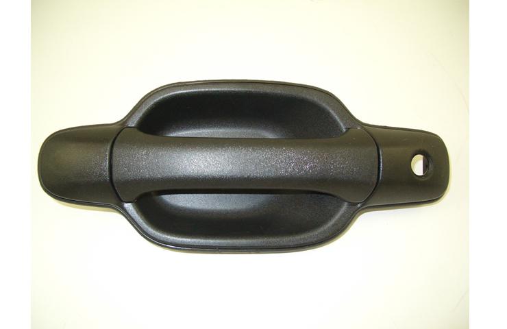 Depo left outside front texture blk door handle 04-08 chevy gmc 97319316