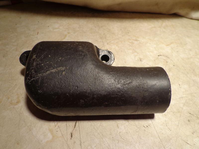 Vintage go kart nos west bend 90 degree exhaust 610 820 cart part