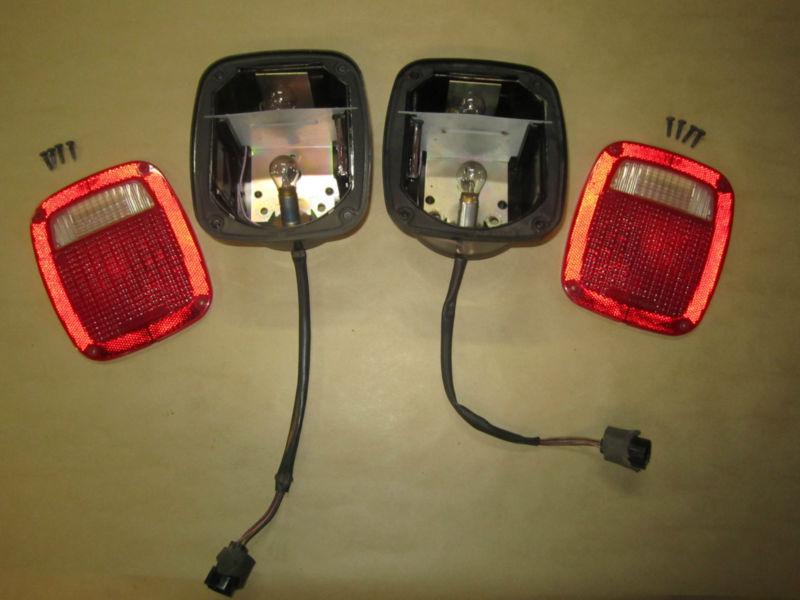 Jeep tj 98-06 wrangler - taillight set || brake light