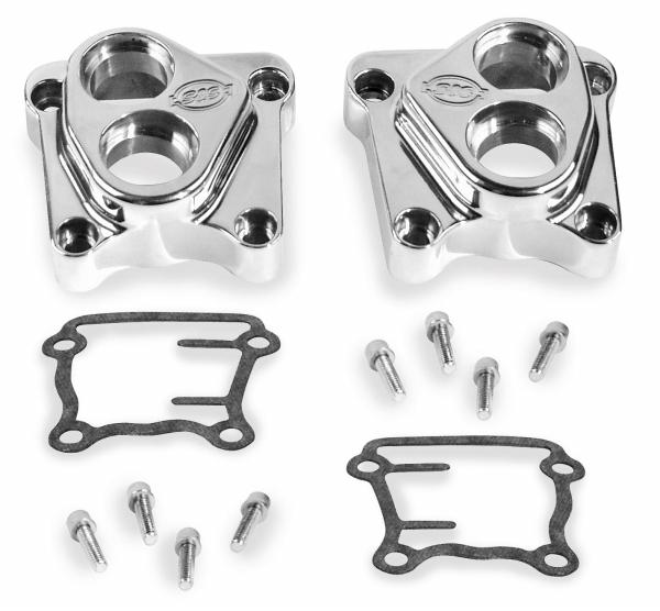 S&s cycle billet tappet covers chrome 106-3883