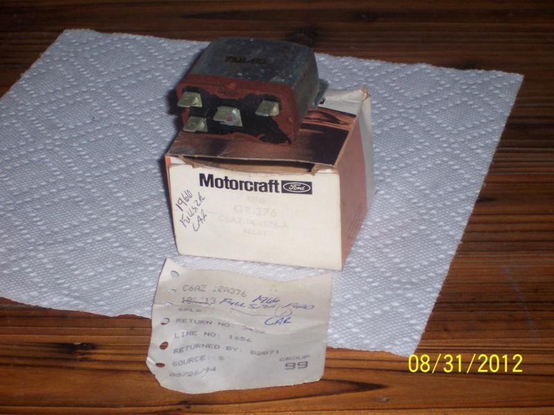 1966 ford galaxie nos relay part # c6az-10a376-a