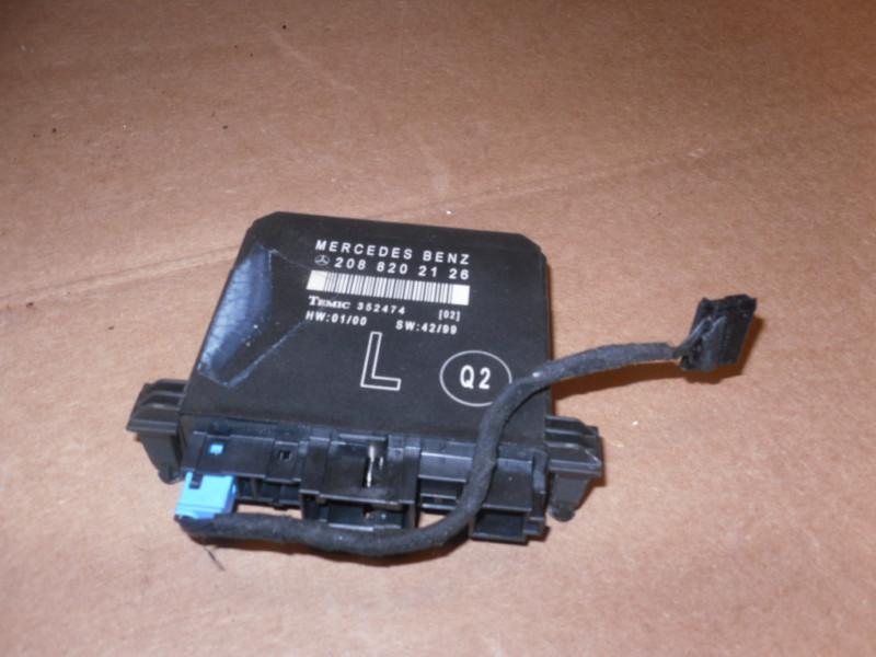 99-02 mercedes clk430 clk320 drivers front door lock control module 2088202126