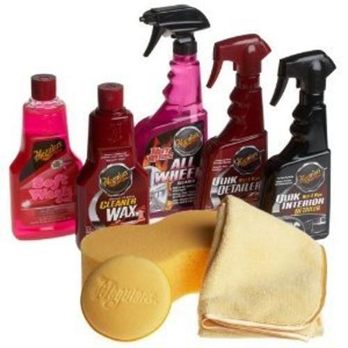 Meguiars wash wax cleaner waxing buffing truck auto car polish gift husband dad 