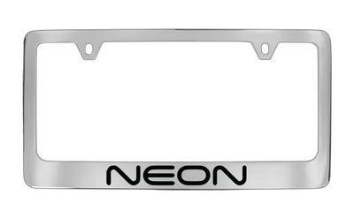 Dodge genuine license frame factory custom accessory for neon style 1