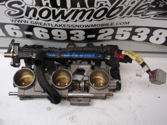 2008 yamaha fx nytro snowmobile engine throttle bodies efi injectors tps