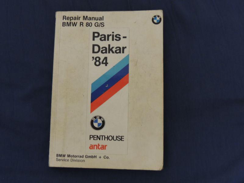 Bmw motorcycle original factory repair manual