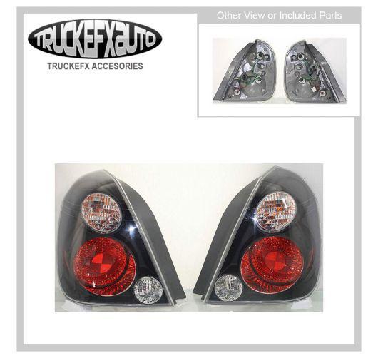 New set of 2 tail light passenger & driver side with bulbs rh lh right left pair