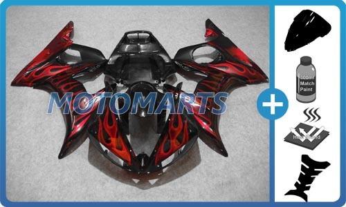 Bundle pack for yamaha yzf 600 r6 03 injection body kit fairing & windscreen aa