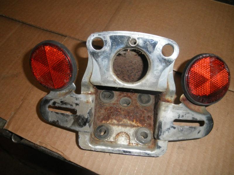 '80 yamaha xs 650 special    license / taillight mount