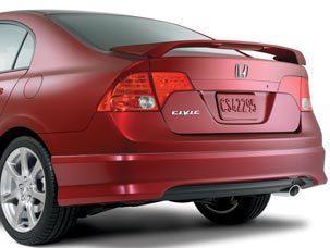 2006-2008 honda civic sedan rear spoiler *galaxy grey*