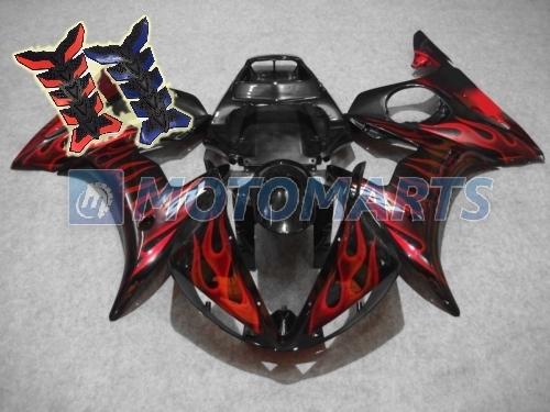 Free tank pad! aftermarket fairing body kit for yamaha yzf 600 r6 2004 2005 eaa