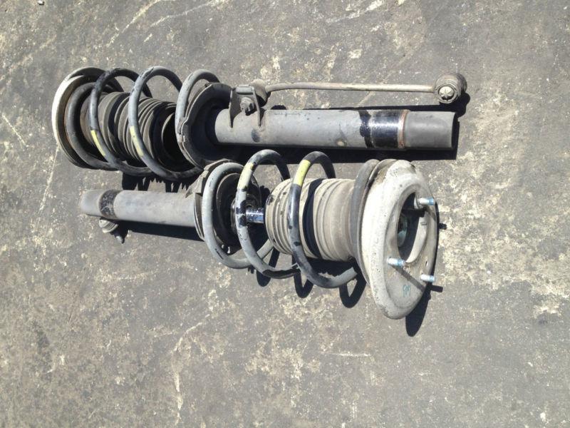 Bmw e46 m3 oem (01-06) 120k front shock shock springs spring pair  intact!