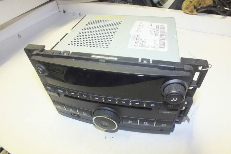 2009 chevrolet cobalt mp3 cd radio 20789373 oem b