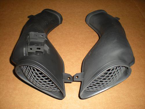 Suzuki gsxr 1000 2001 2002 air ducts intake air funnel aftermarket units