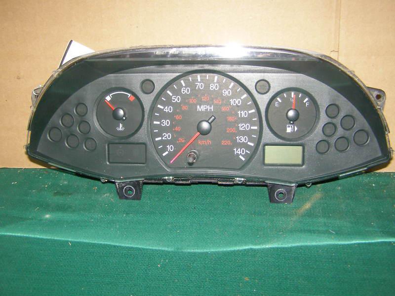 2005 ford focus speedometer cluster 34k  id 4s4t-10849-bc thru bj