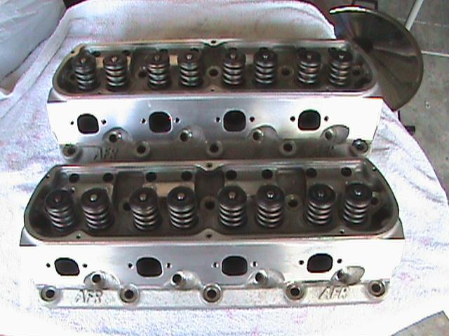 Afr 1388 sbf 5.0 302 heads w/ inserts and fresh resurface