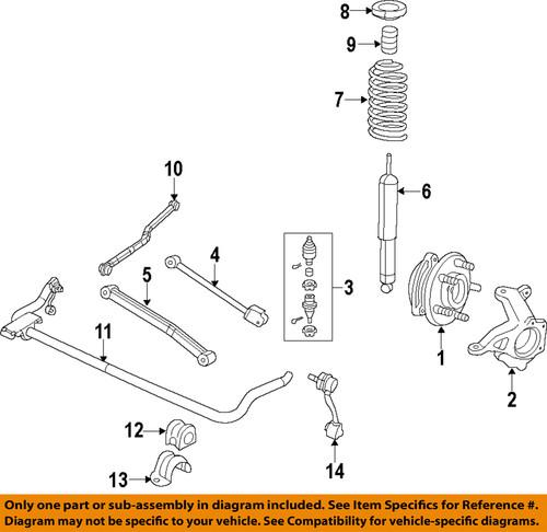 Jeep oem 52060300ah stabilizer bar