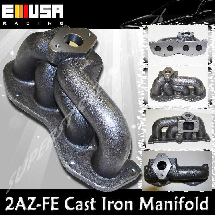 Case iron manifold 2az-fe only fits scion 05-10 tc 08-11 xb 2.4l 2398cc dohc