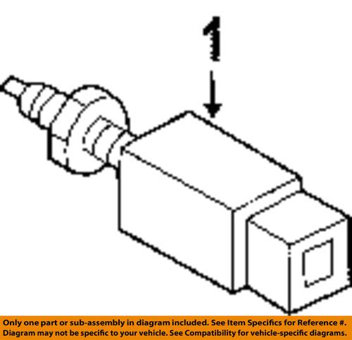 Nissan oem 25300at300 cruise control system-cruise switch