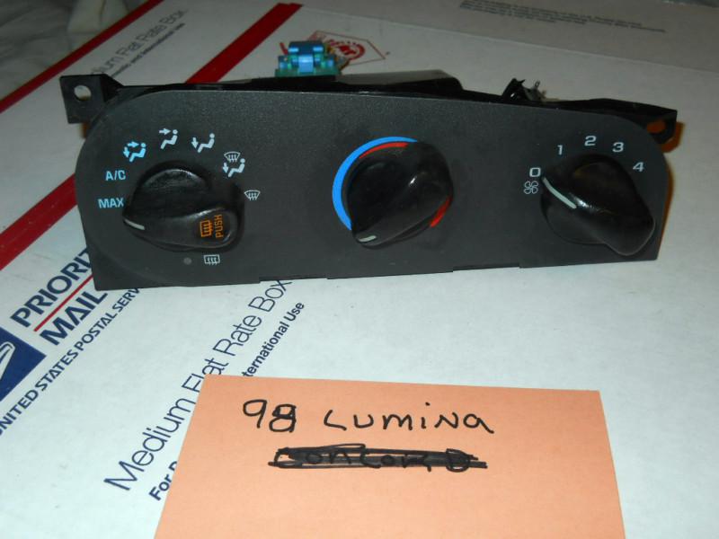 95 96 97 98 01 chevrolet lumina climate control switch oem 1dayhand priorty ship