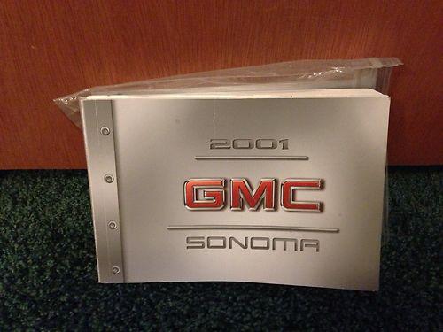 2001 gmc sonoma owners manual