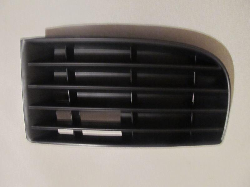 Vw golf 2003-2009 mk5 rabbit left side bumper grill without fog lamp hole