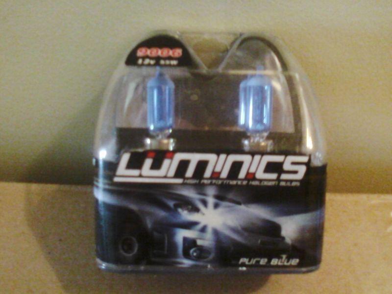 Luminics 9006 pure blue high performance halogen bulbs