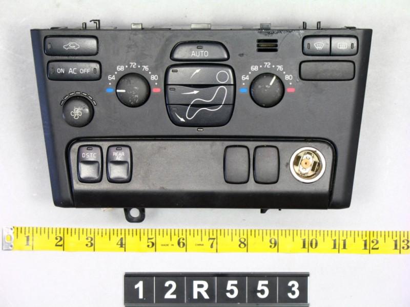 04 volvo xc90 temperature climate control ac heat unit panel switch 12r553