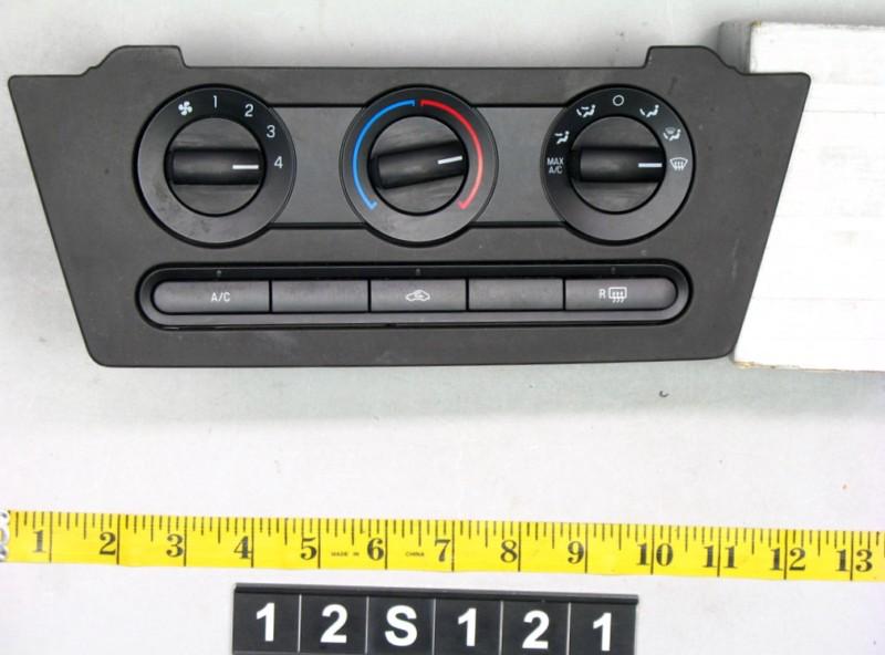 09 fusion temperature climate control ac heat unit panel switch 12s121