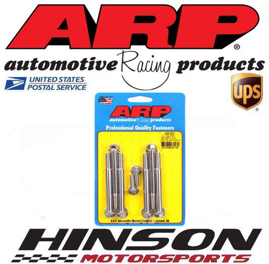 Arp 434-3201 water pump & thermostat housing ss hex bolt kit: ls1 ls2