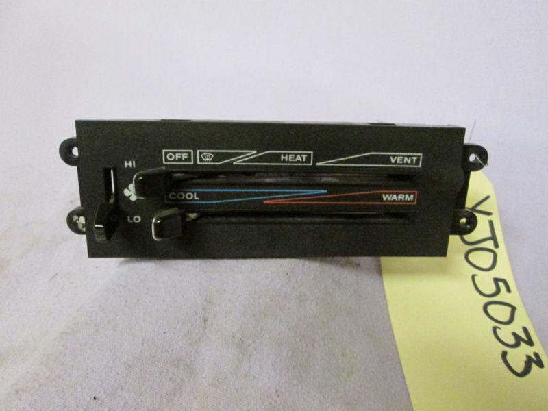 87,88,89,90,91,92,93,94,95 wrangler heater climate control unit non-ac #56030034