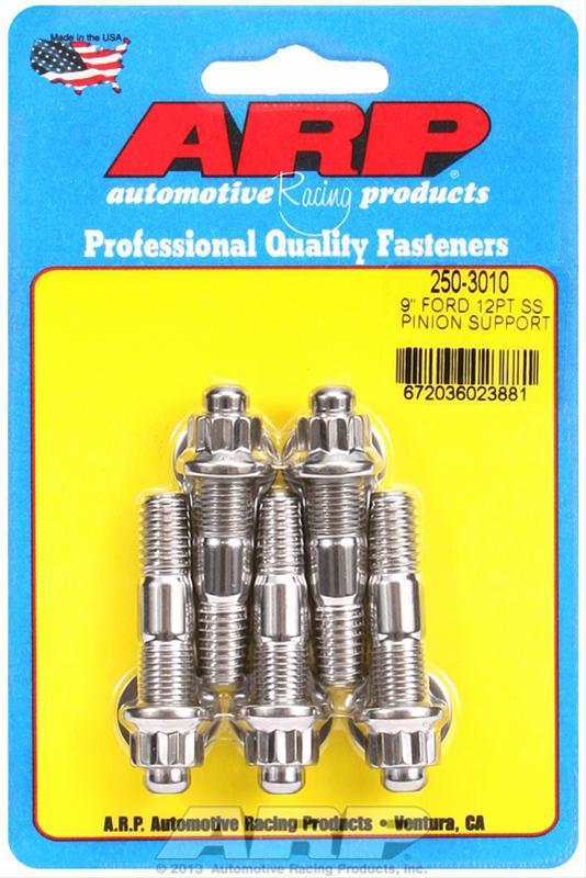 Arp pinion support studs 12-point stainless steel ford 9 inch 3/8-16 3/8-24 kit