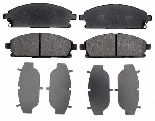 Acdelco durastop 17d691 brake pad or shoe, front-organic brake pad