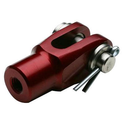 Honda cr125 cr250 cr 125 250 billet aluminum anodized rear brake clevis red new