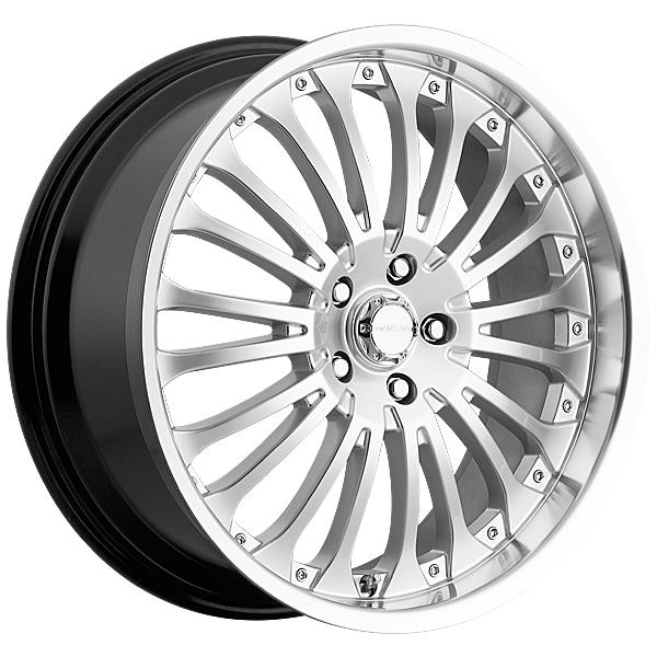 18" menzari z02 hydro 5x112 crossfire clk class silver wheels rims free lugs!