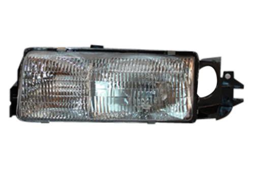 Tyc 20-1853-00 - 1991 chevy caprice 16519235 left replacement headlight assembly