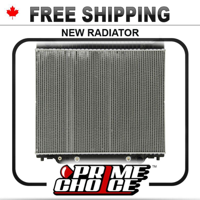 Direct fit complete aluminum radiator 100% leak tested rad for 5.4l-6.8l-7.3l