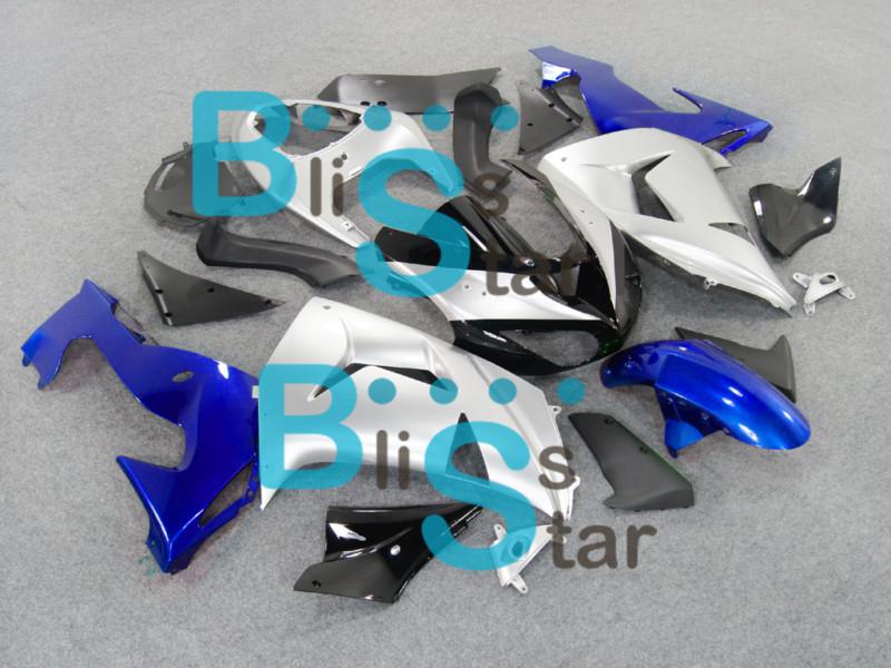 Injection mold fairing kit w4 fit for kawasaki ninja zx10r zx-10r 2006-2007 e02