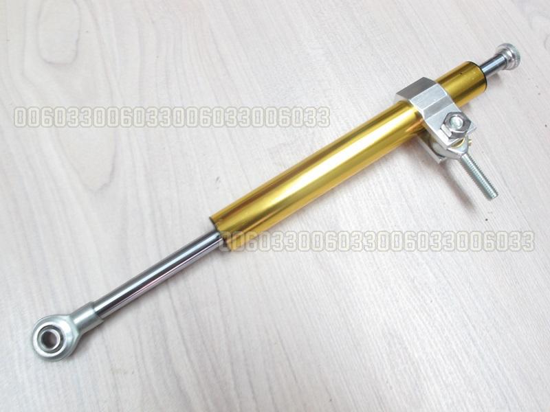 Universal 6-steps adjust steering damper motor gold 7ds