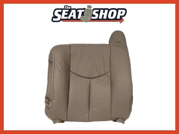 03 04 05 06 chevy suburban tahoe gmc yukon grey leather seat cover lh top