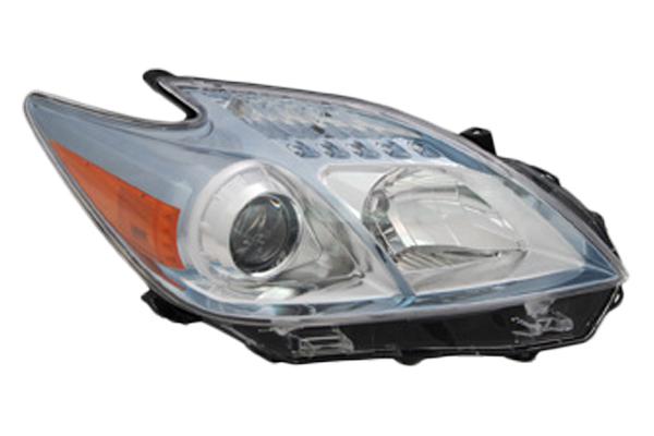 Tyc 20-9091-01-9 - 2010 toyota prius right replacement headlight assembly