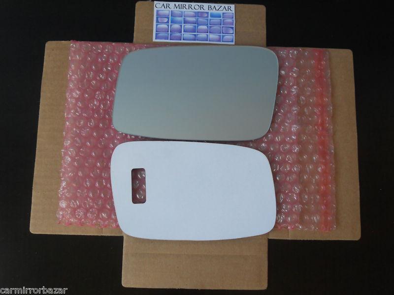 Volvo 850 c70 s40 s70 v40 v70 mirror glass driver side lh + adhesive pad - 511lf