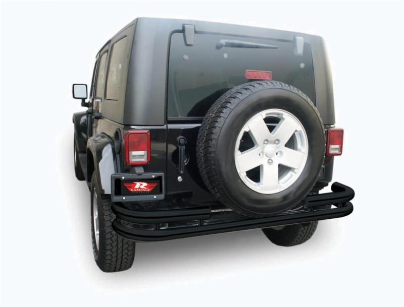 Rampage 88648 rear double tube bumper textured black