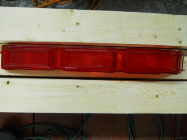 1966 chevy impala rear tail light lens rh new 