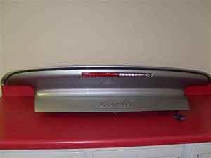 07 porsche 911 turbo trunk lid with spoiler oem