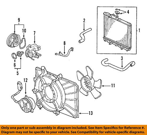 Honda oem 19301-pza-305 thermostat/engine coolant thermostat